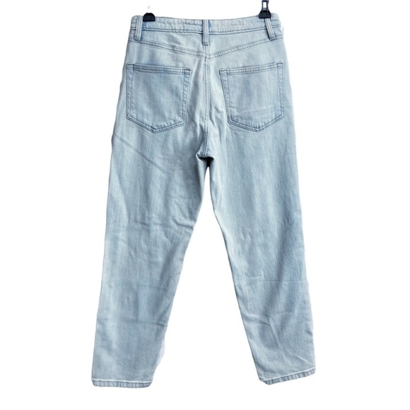 Wild Fable High Rise Distressed Mom Ankle Jeans Size 2 Light Wash - Picture 2 of 13